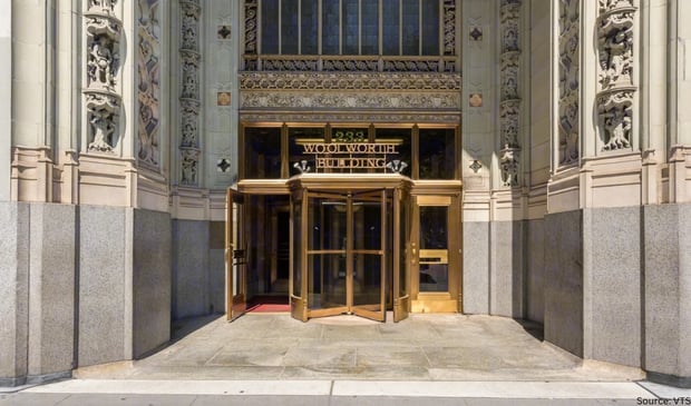 Woolworth Building at 233 Broadway