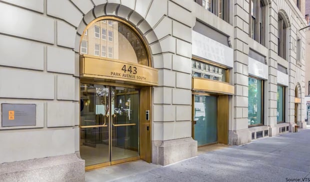Stratford House Building at 443 Park Avenue South