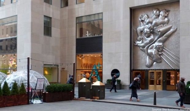 50 Rockefeller Plaza in Midtown Manhattan
