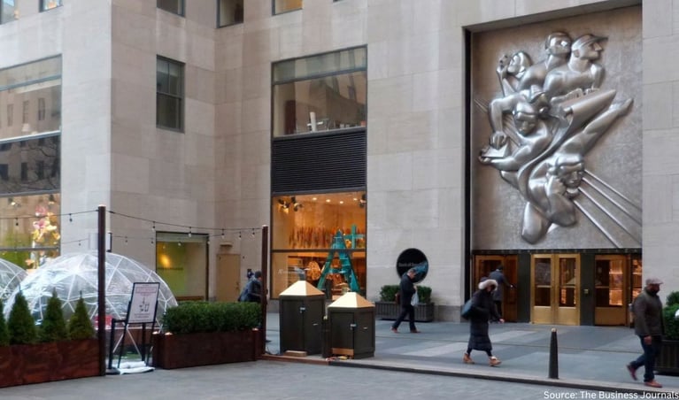 50 Rockefeller Plaza in Midtown Manhattan